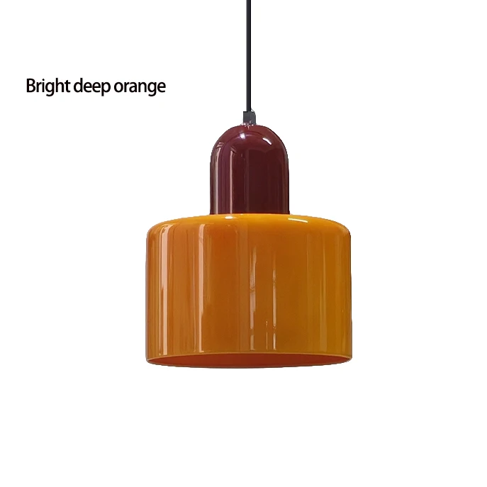 Scandinavische moderne glazen slaapkamer nachtkastje lange lijn kleine kroonluchter restaurant bar kroonluchter eenvoudige verlichting sfeerlamp E27