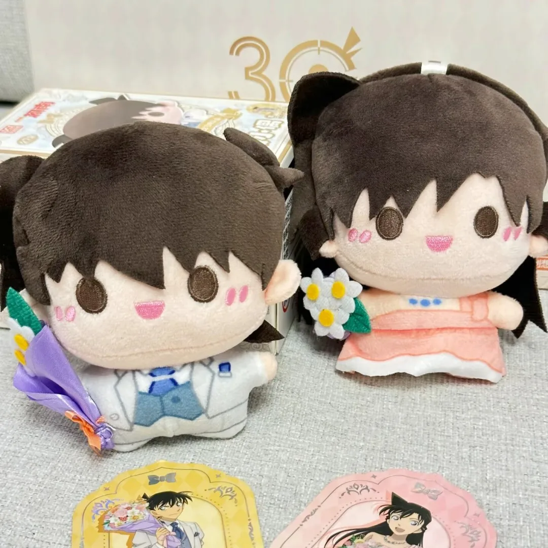 

Бархатная кукла Детектив Конан на 30-летие, серия памятных плюшевых аниме-фигурок Kaitou, детский рюкзак, кулон, подарок для детей