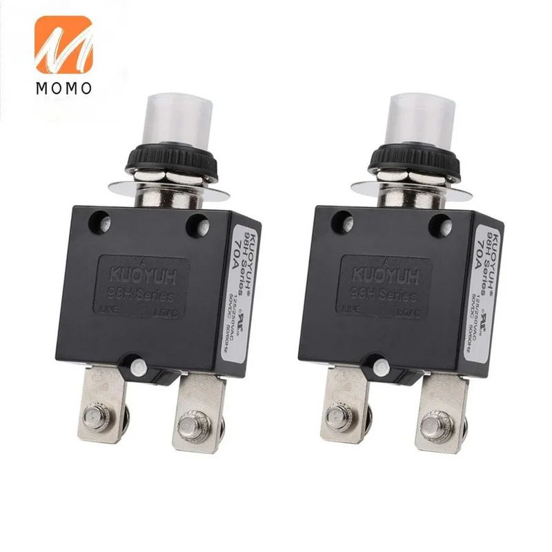 Free samples electronic 98H series 70A auto recloser circuit breaker thermal protector for pump