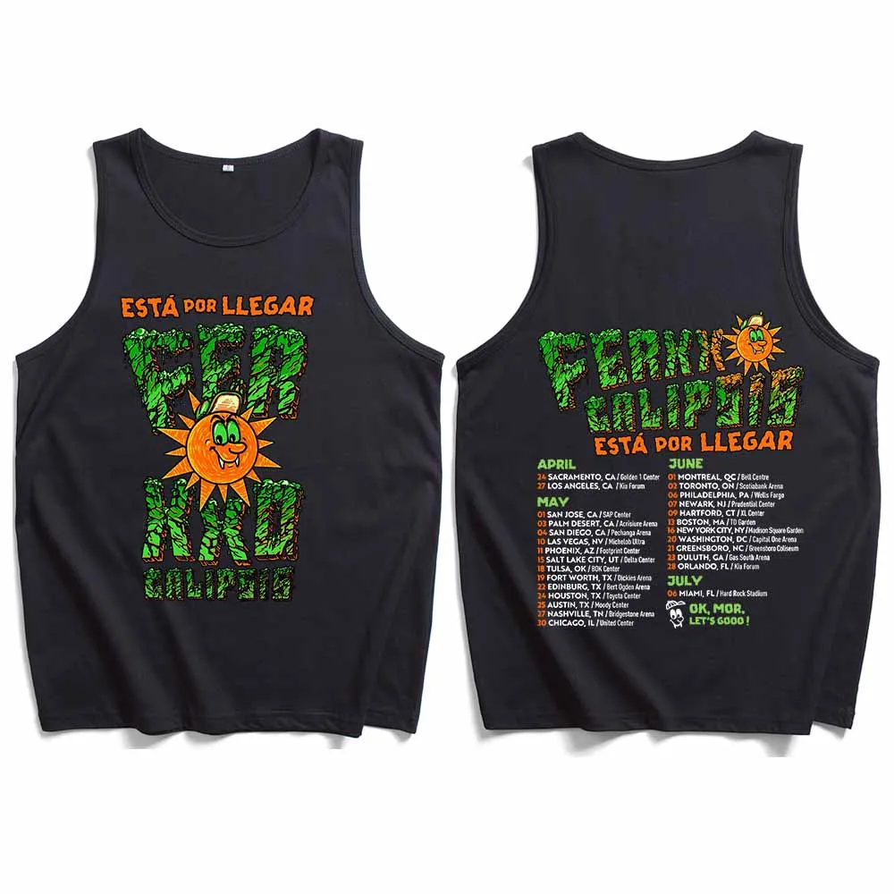 Ferxxocalipsis World Tour 2024  Shirts Tank Tops Vest T-Shirt Print T Shirts Man Woman