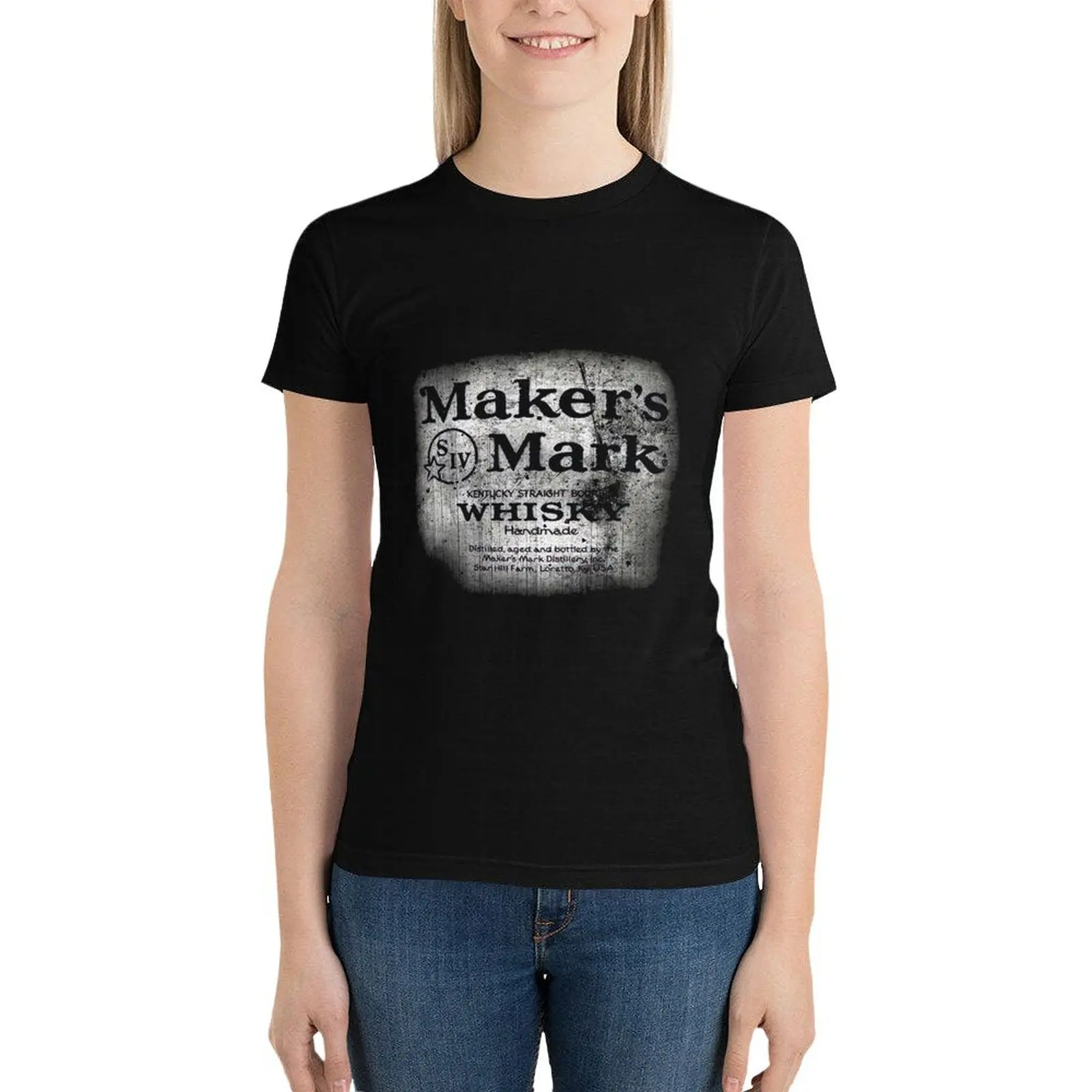 

Maker's Mark - Whisky T-Shirt graphics cute tops Woman T-shirts