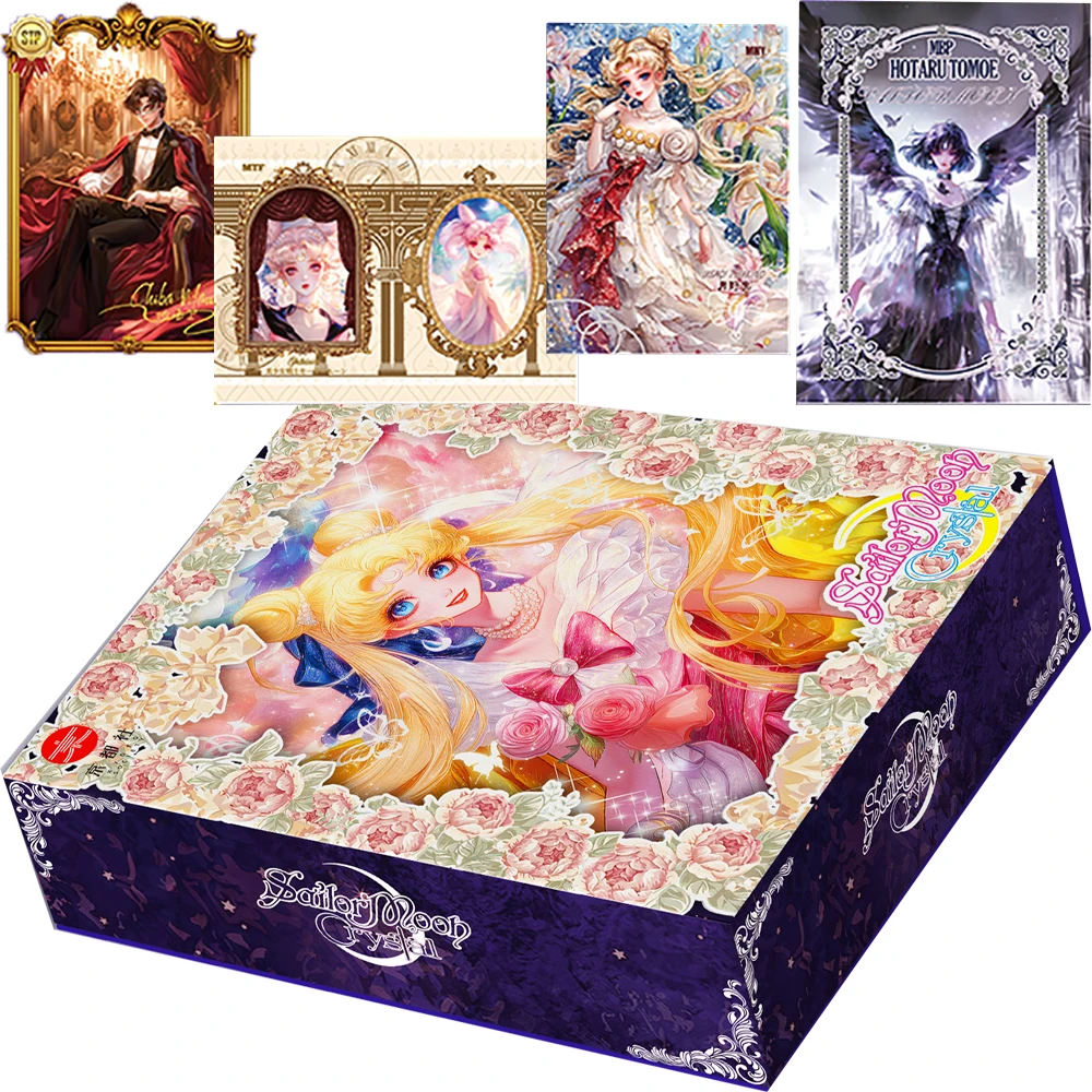 

Sailor Moon Collection Cards Rare Anime Character Wonderful Magical Girls Fashion Trend Creative Cards Kids Toys Christmas Gifts