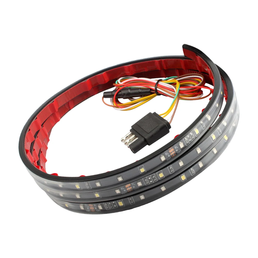 

Trailer Taillight Rear Lights Waterproof Cargo Single Row Running Lamp Tail Light Bright LED Durable Night Driving High Low