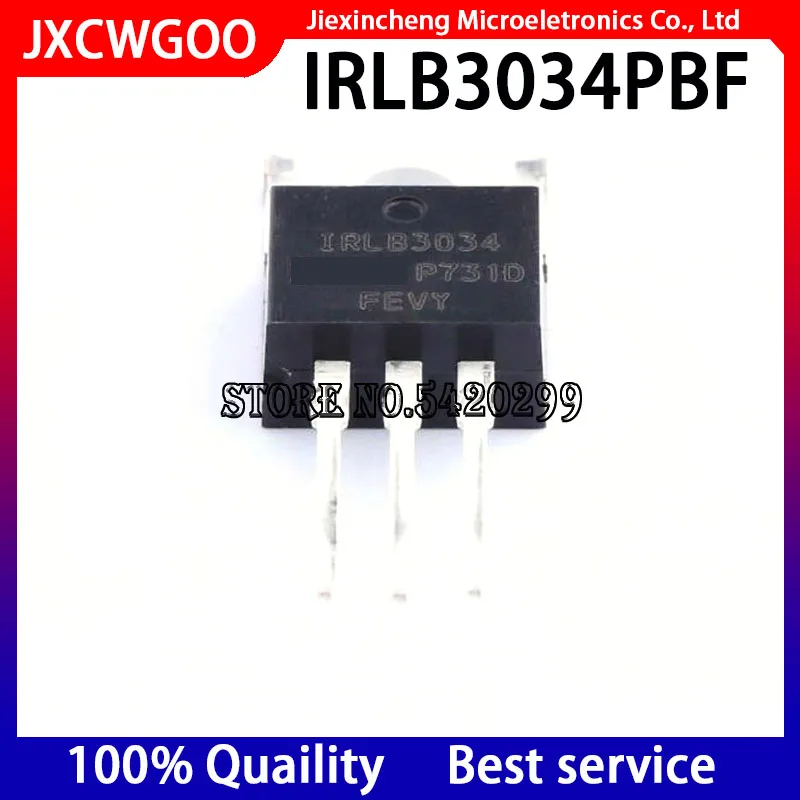 10 Uds IRLB3034PBF IRLB3034 TO220 MOSFET N-CH 40V 195A TO-220 nuevo original