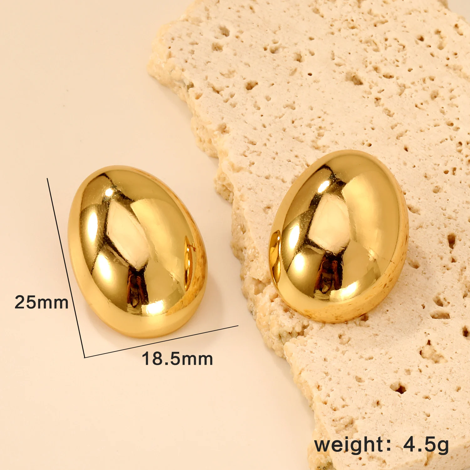 LUXUSTEEL Shell Water Drop Golden Imitaiton Pearl Women Stud Earrings Stainless Steel Heart Female Earring Elegant Jewelry Gifts