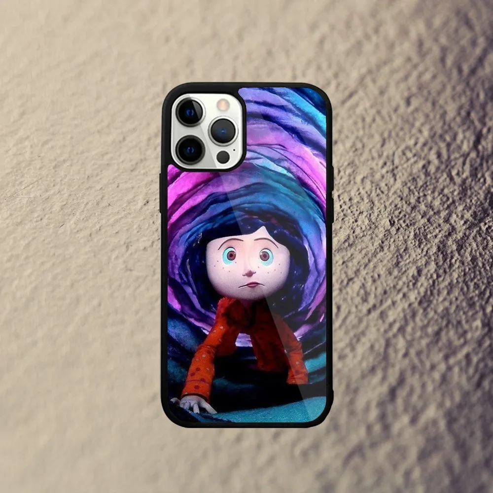 C-Coraline And The Magic Door Phone Case For iPhone 15,14,13,12,11,Plus,Pro,Max Mini Magsafe Magnetic Wireless Charging