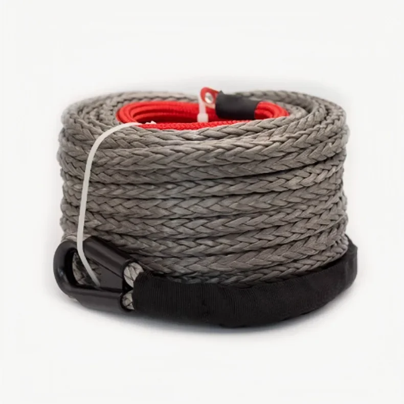 

High Tensile 12mm X 28m Winch Rope for Cars Trailer Components Emergency Tool