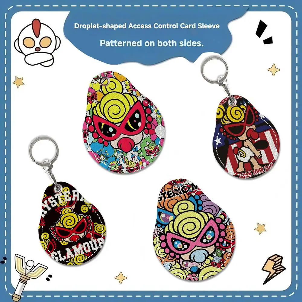 Japan Fashion Hysteric Mini Key Fashion PU Water Shape Keychain Women Car Key Holder Home Key Ring Charm Bag Car Pendant Gift