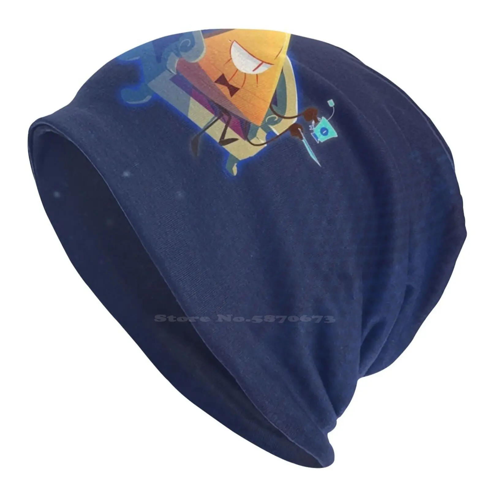 Bill Cipher [ ] Knitted Hat Warm Beanie Outdoor Caps Bill Cipher