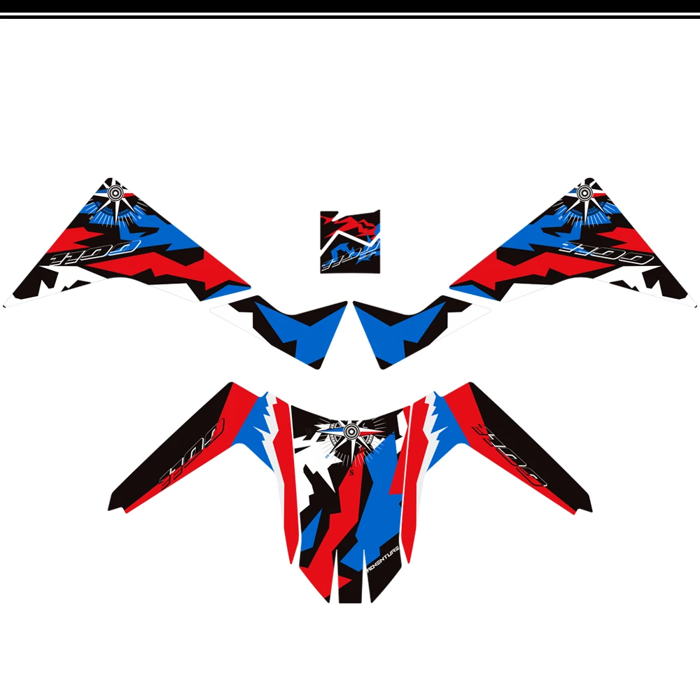 For CRF 1100L CRF1100L CRF1100 Africa Twin AfricaTwin Adventure ADV Sports Tank Pad Fuel Oil Protector Stickers Decals