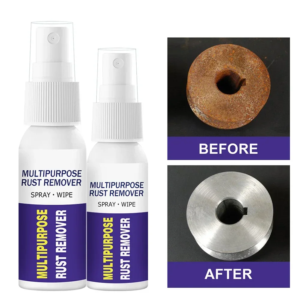 Powerful Rust Remover Metal Polish Agent Spray Wipe Removal For Polishing Cars Rust Converter Maintenance Clean De-rust