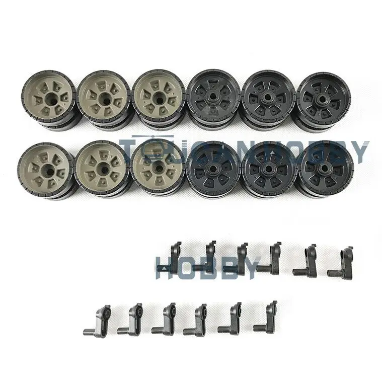 Henglong 1/16 Scale Russian T90 RC Tank 3938 Plastic Road  Wheels Spare Parts Adult DIY Toy Part TH00577-SMT1