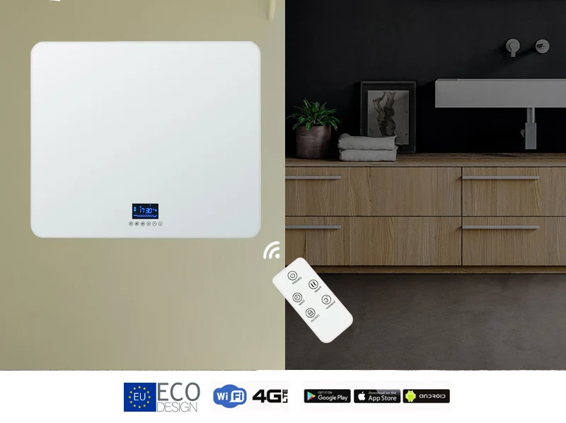 Elektrische bad panel heizung LED display panel heizung