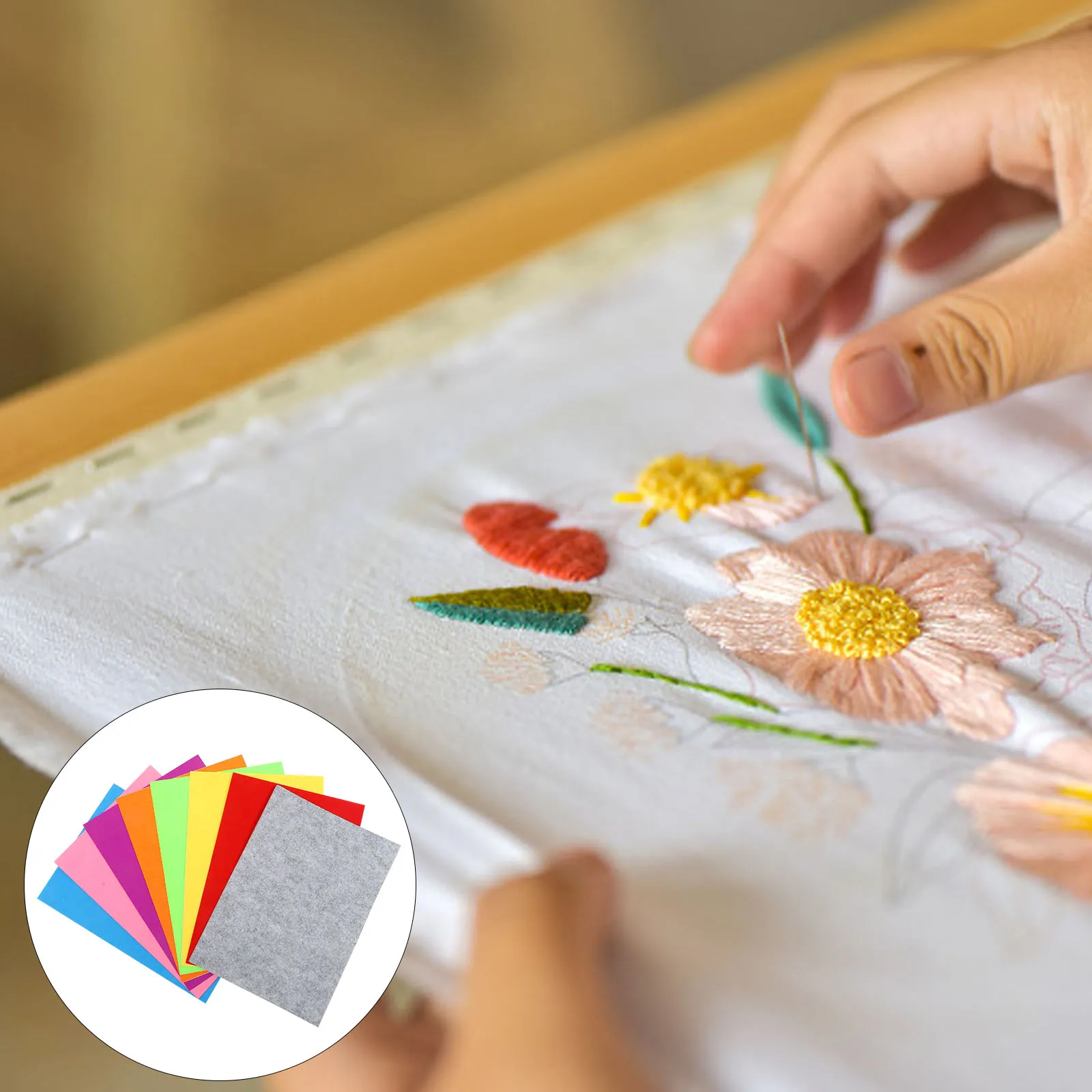 8 قطعة لاصق لاصق دعم ورأى ورقة صياغة النسيج الملونة DIY بها بنفسك المواد عطلة الديكور الاطفال اللعب صفائح ملونة