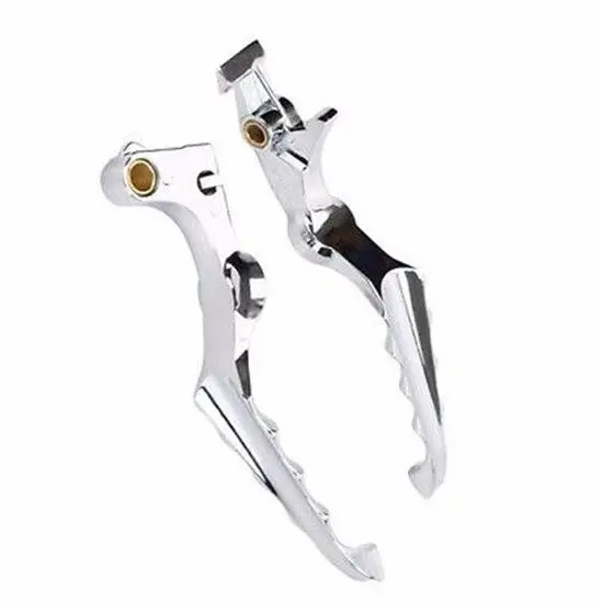 Chrome Skull Zombie Brake Clutch Levers For Honda Shadow VT 600 750 1300 1100 CB