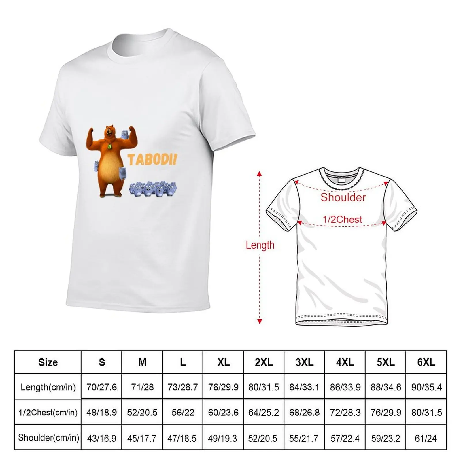Happy Lemmings Tabodi and Grizzy T-Shirt anime shirt oversize t-shirts man mens t shirts