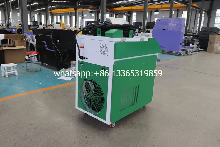 2000W Laser Rust Removal Machine Portable Laser Cleaner For Metal Rust Cleaning Hand Held Laser Cleaning Machine