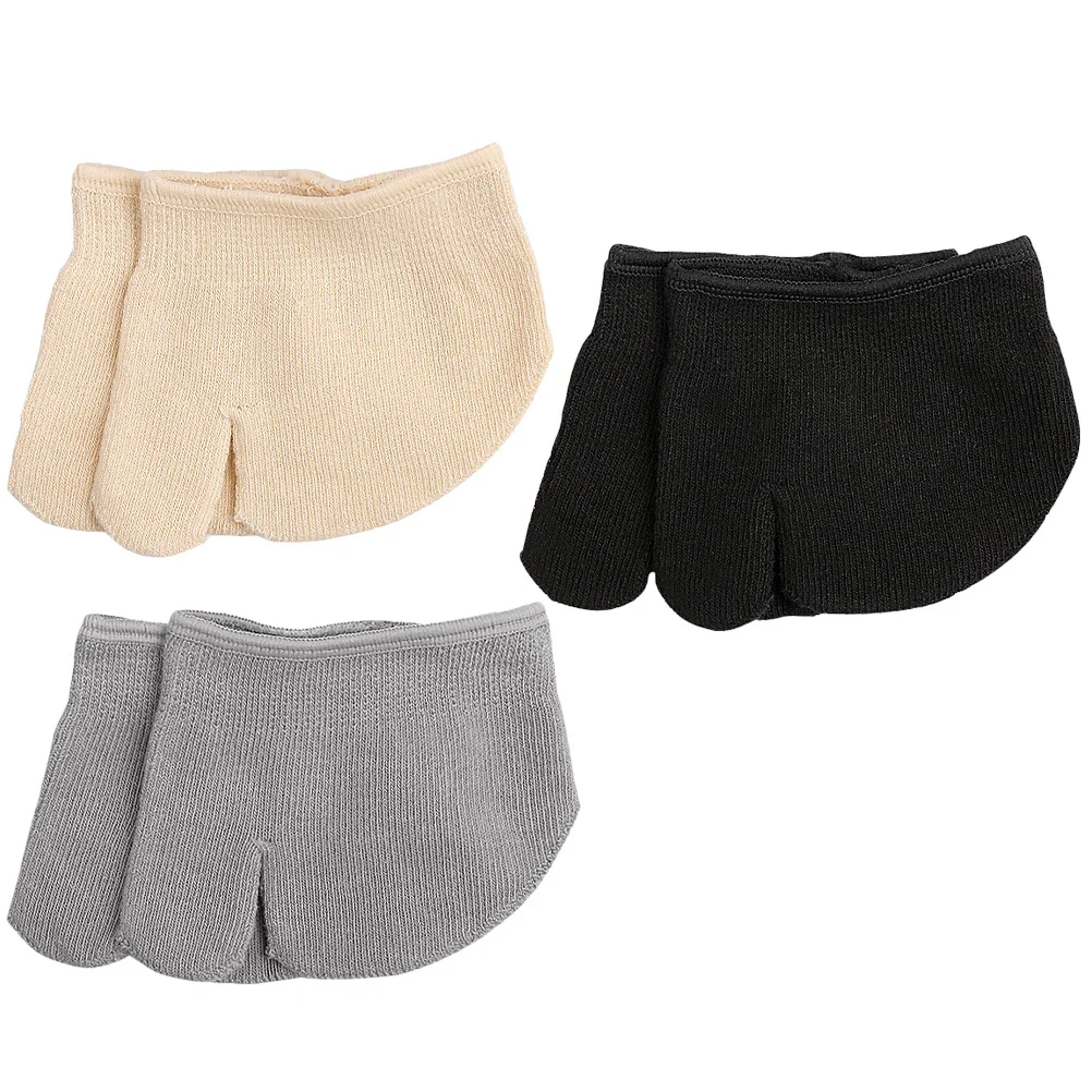 

6pcs Palm 2-Part Invisible For Women Sweat Absorbing Non-Skid High Heel Forefoot Women High Heel Socks Summer Toe Socks