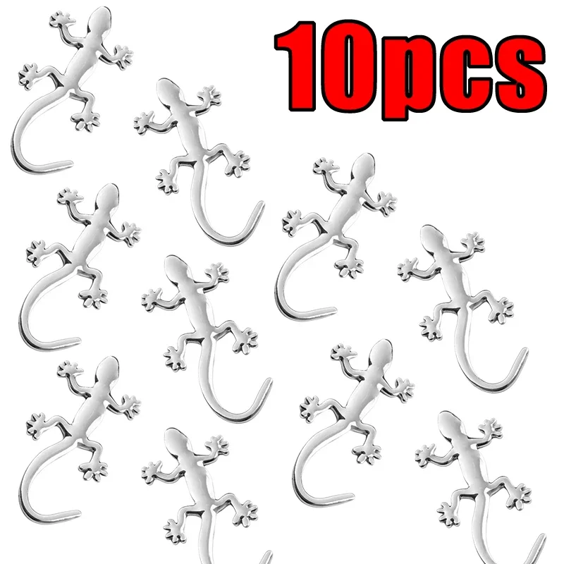 10pcs 3D Sticker Gecko Lizard Car Sticker Motorcycle Decal Waterproof Reflective Stickers Car Styling Car Accessories Stickers