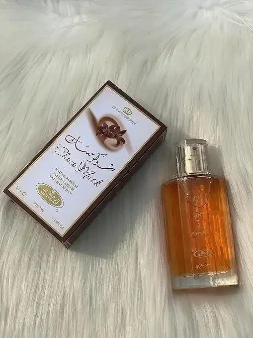 Al-Rehab Choco Musk Eau De Parfum Spray للنساء عطر عربي دبي كولونيا عطر فاخر تاج 50 مللي هدايا عطور