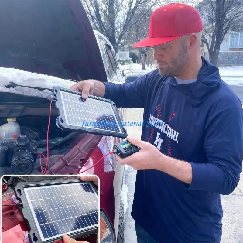 Y5GD Weatherproof 18V Sun propelled Car Battery Supply With Scratchproof Design And Easy Installation
