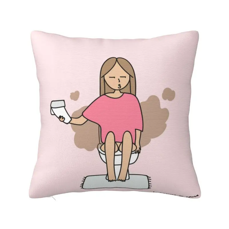 Custom Funny Cartoon Nurse Throw Pillow Covers Health Care Nursing Doctors Cushion Cover Decoration Salon Square Pillowcase