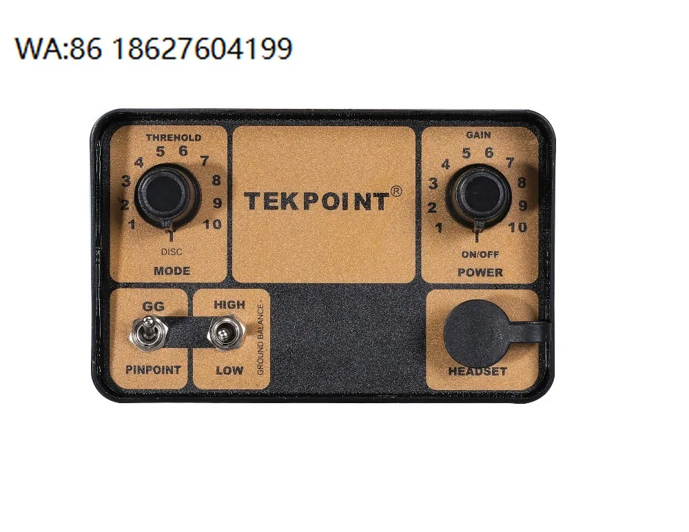 TEKPOINT-2 Portable Metal Detector High Sensitivity Jewelry Gold Finder for Outdoor Treasure Hunting