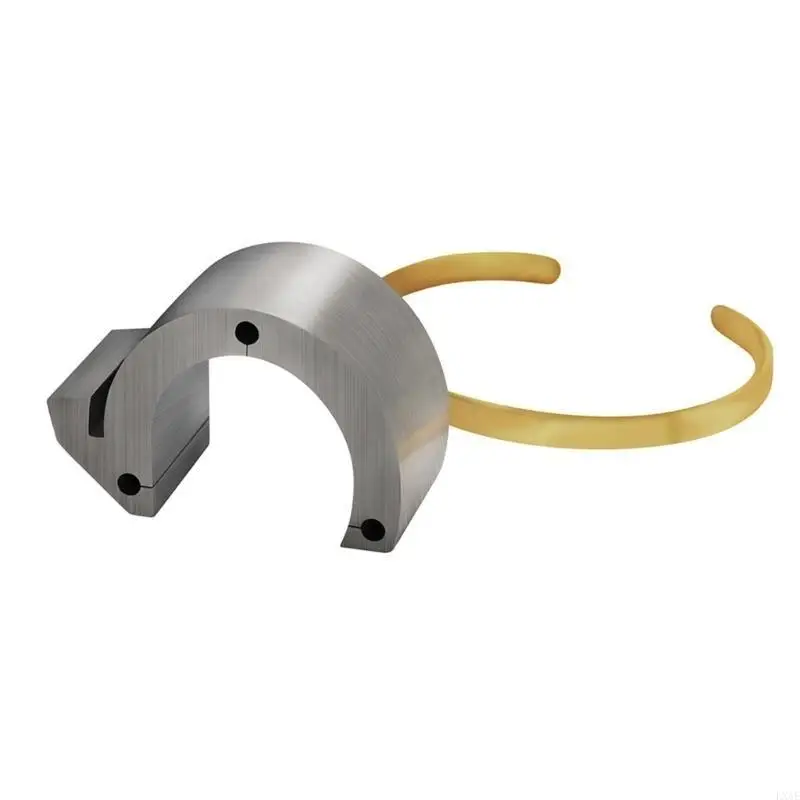 

Bangle Shaper Bracelet Bender Tool for Effortless C Shaped Jewelry Crafting Stainless Steel Handchain Bending Equipment