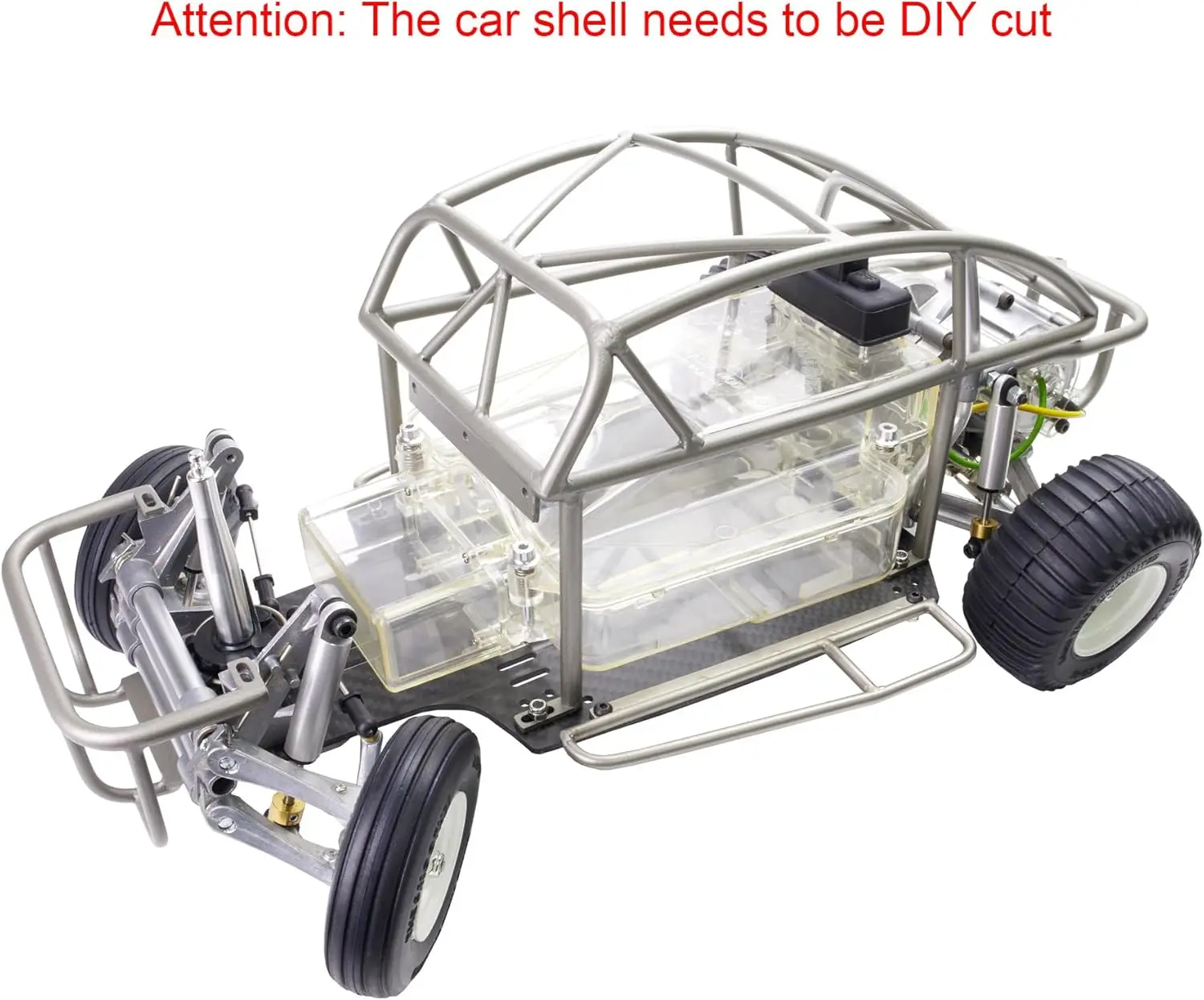 Stainless Steel Chassis Front and Rear Bumpers for Tamiya Racing Buggy Sand Scorcher Upgrade And Replacement