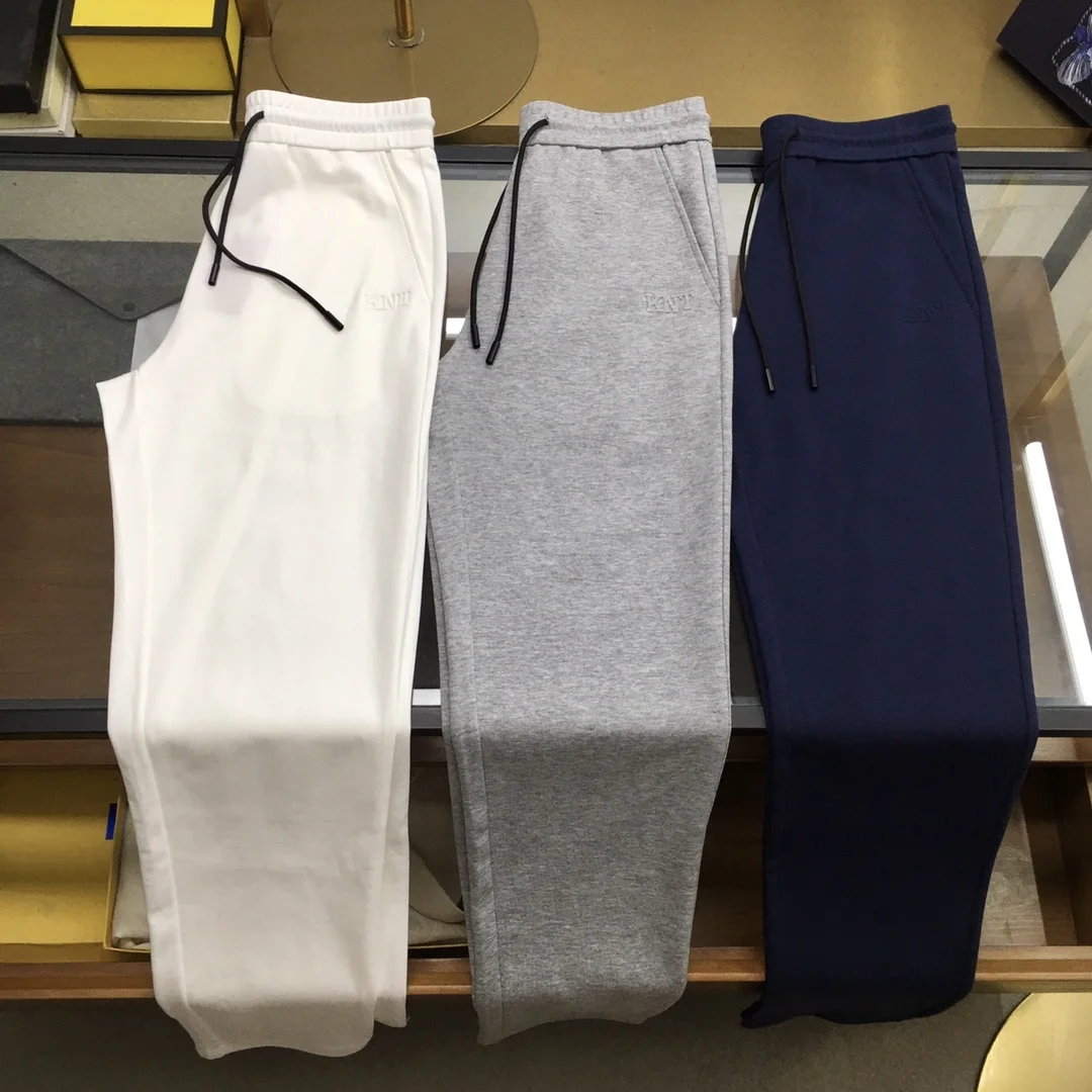 

Kiton осенне-зимние новые однотонные простые повседневные трехмерные повседневные брюки