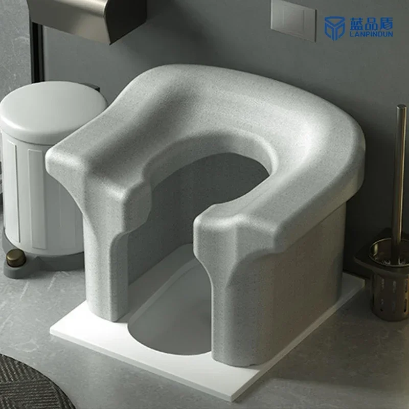 Multi-functional Toilet Chairs, Bathroom Small Sofa Squatty Potty Toilet Seat,Pregnant Women Elderly Handicapped Shower Seats