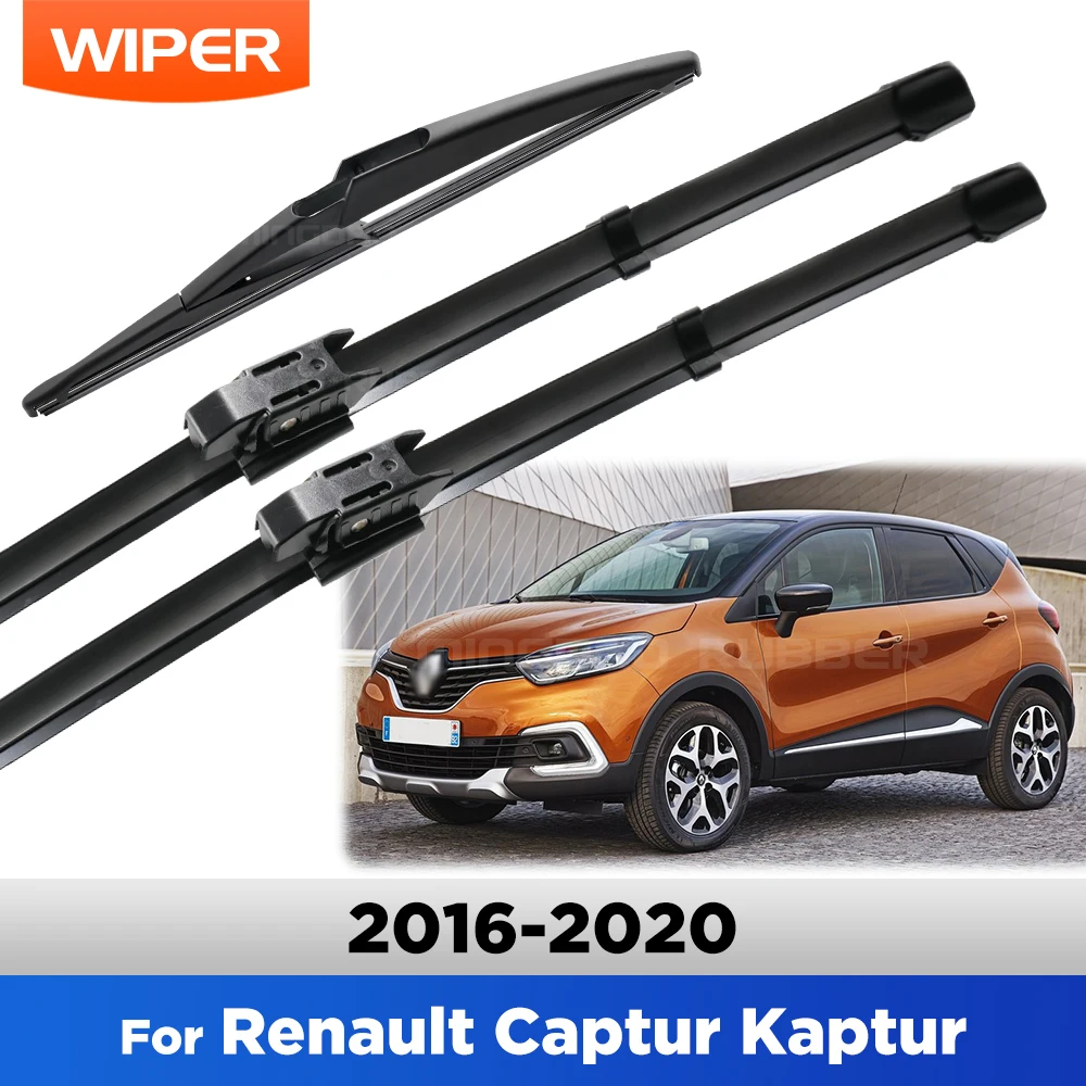 Wiper Front Rear Wiper Blades For Renault Captur Kaptur 2016 2017 2018 2019 2020 Windshield Windscreen Front 26\