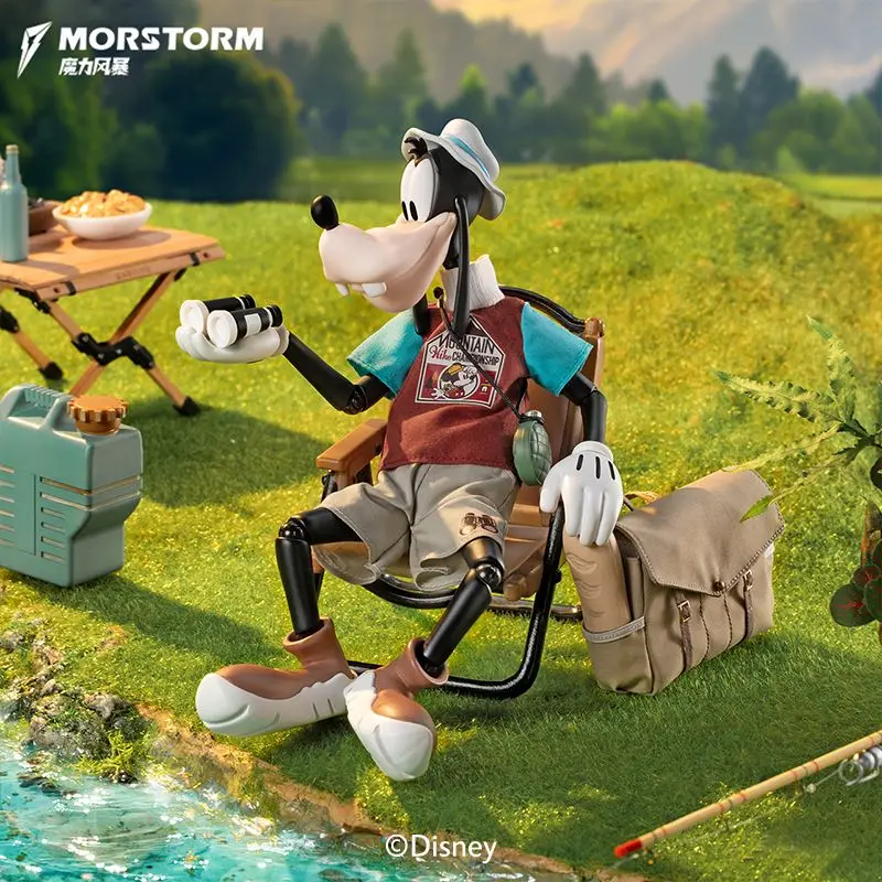 

MORSTORM Disney Camping Series 15cm Articulated Action Figure Genuine Collectible Figurine