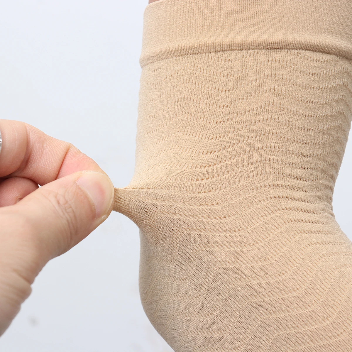 

2pcs Compression Arm Sleeves Skin-Friendly Elastic Shaper Improve Blood Circulation Slimming Support For Workout Fitness Gym