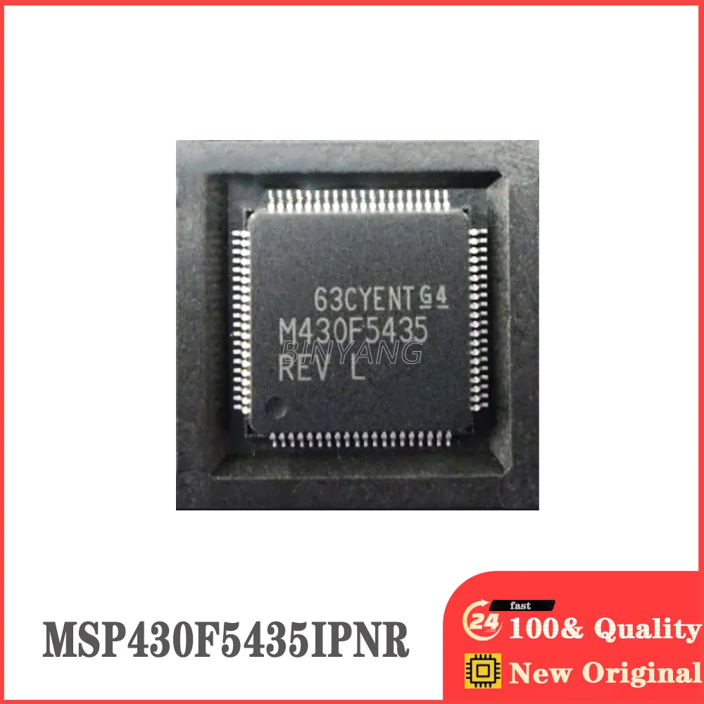 (5piece) 100%  MSP430F5435IPNR  MSP430F5435IP  LQFP-80  New Original Stock IC Electronic Components