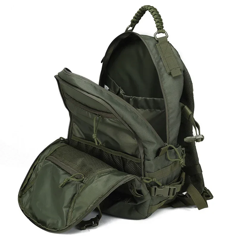 Mochila tática militar para homens, ao ar livre, impermeável, camping, caça, trekking, bolsa esportiva, grande capacidade, mochila do exército