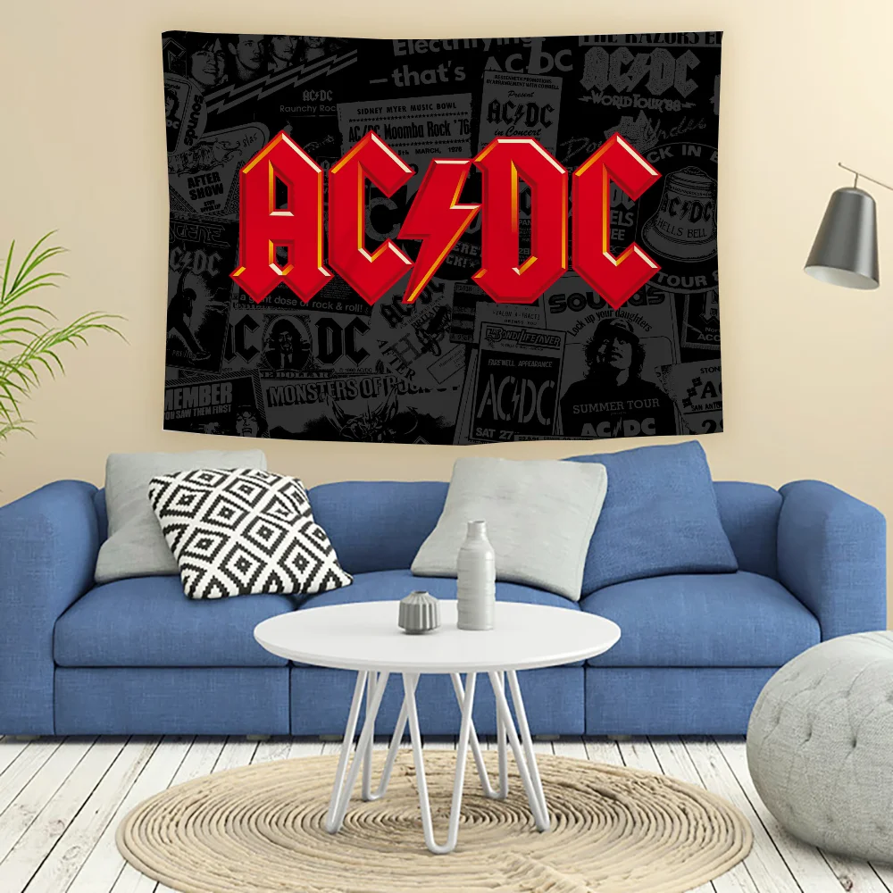 Acdc Boho Home Decoration Living Room Cheap Stuff Under 30 Cents Room Decor Teen Girl Funny Tapestry Wall Decor Kanye Witchcraft