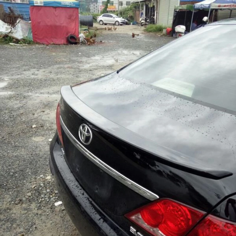 High Quality Painted / Primer OE Style Unpainted Top ABS Spoiler Wing For Toyota Camry 2007 2008 2009 2010 2011