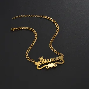 12 최고의 판매 이름 Anklet -№4