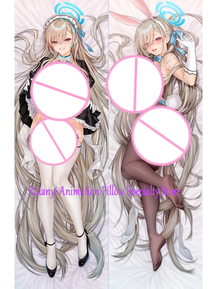 

Dakimakura Anime Asuna Ichinose Double-sided Print Life-size Body Game Pillow Cover Bedding Gifts