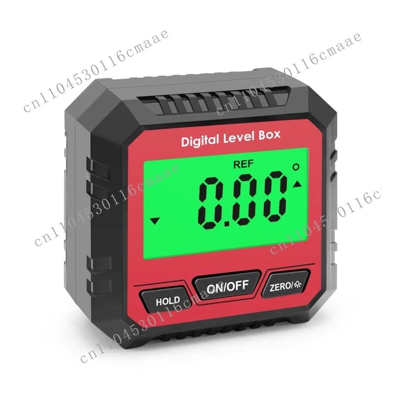 High-precision and durable electronic digital display inclinometer Magnetic force level Angle ruler Mini measuring instrument