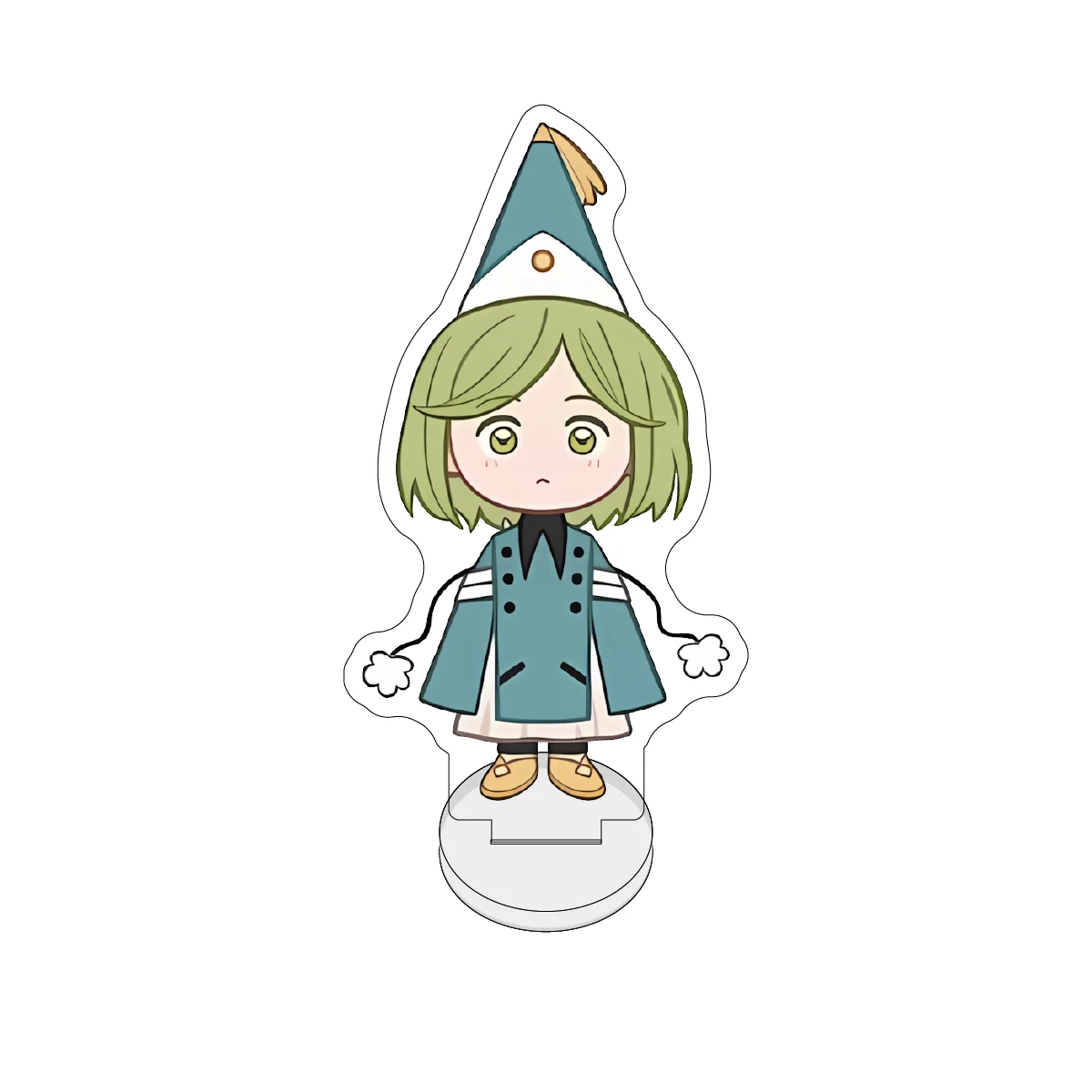 10cm Pointed Witch Hat Atelier Q-Version Acrylic Stand Anime Desktop Ornament Student Gift Collectible Item keychains