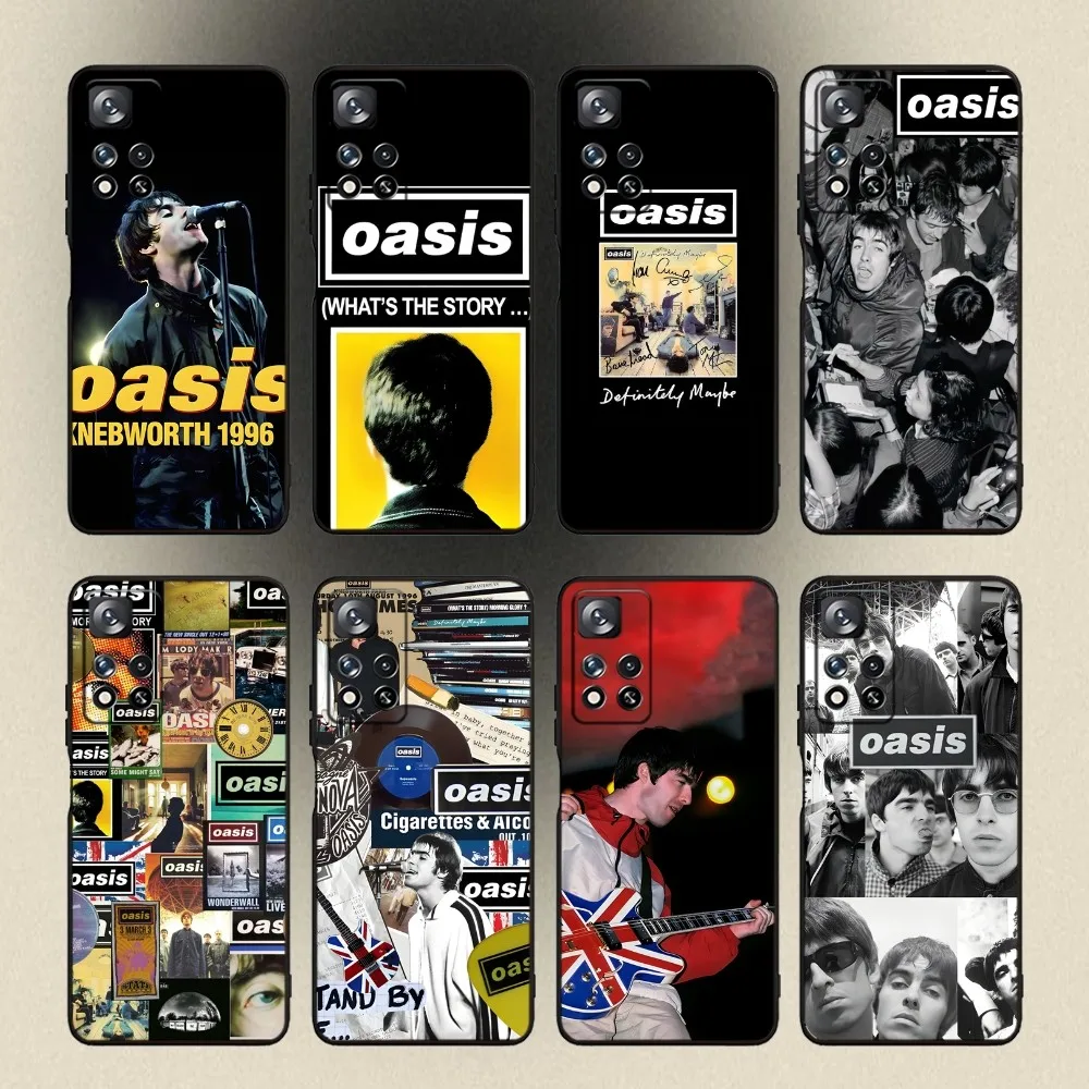 Band O-Oasis Supersonic Phone Case For Samsung Galaxy A20,A21s,A22,A31,A32,A52,A53,A72,73,A80,A91 Soft Black Cover