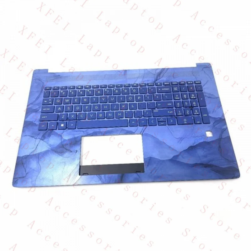 F  New Genuine for HP 17-CN0054DS Series Palmrest Keyboard N20193-001