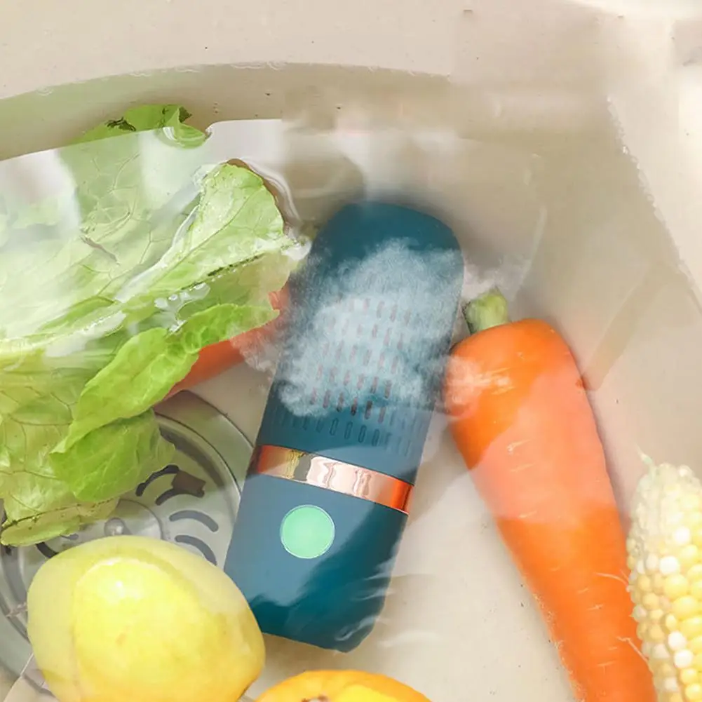 Multifunctional 3000mAh Fruit And Vegetable Cleaning Machine Portable Device for Cleaning Fruits Fast Kitchen Countertop Sink