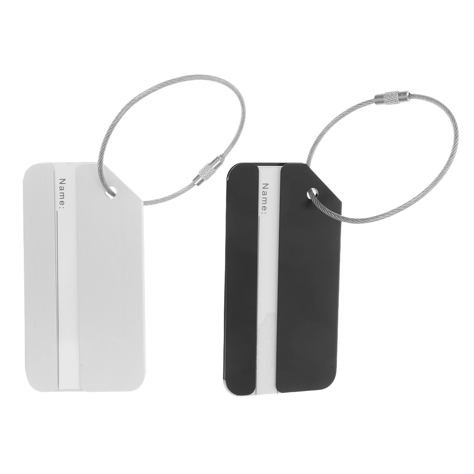 Рисунок 4 - багажные бирки из алюминиевого сплава 8x4 2x0 5 см