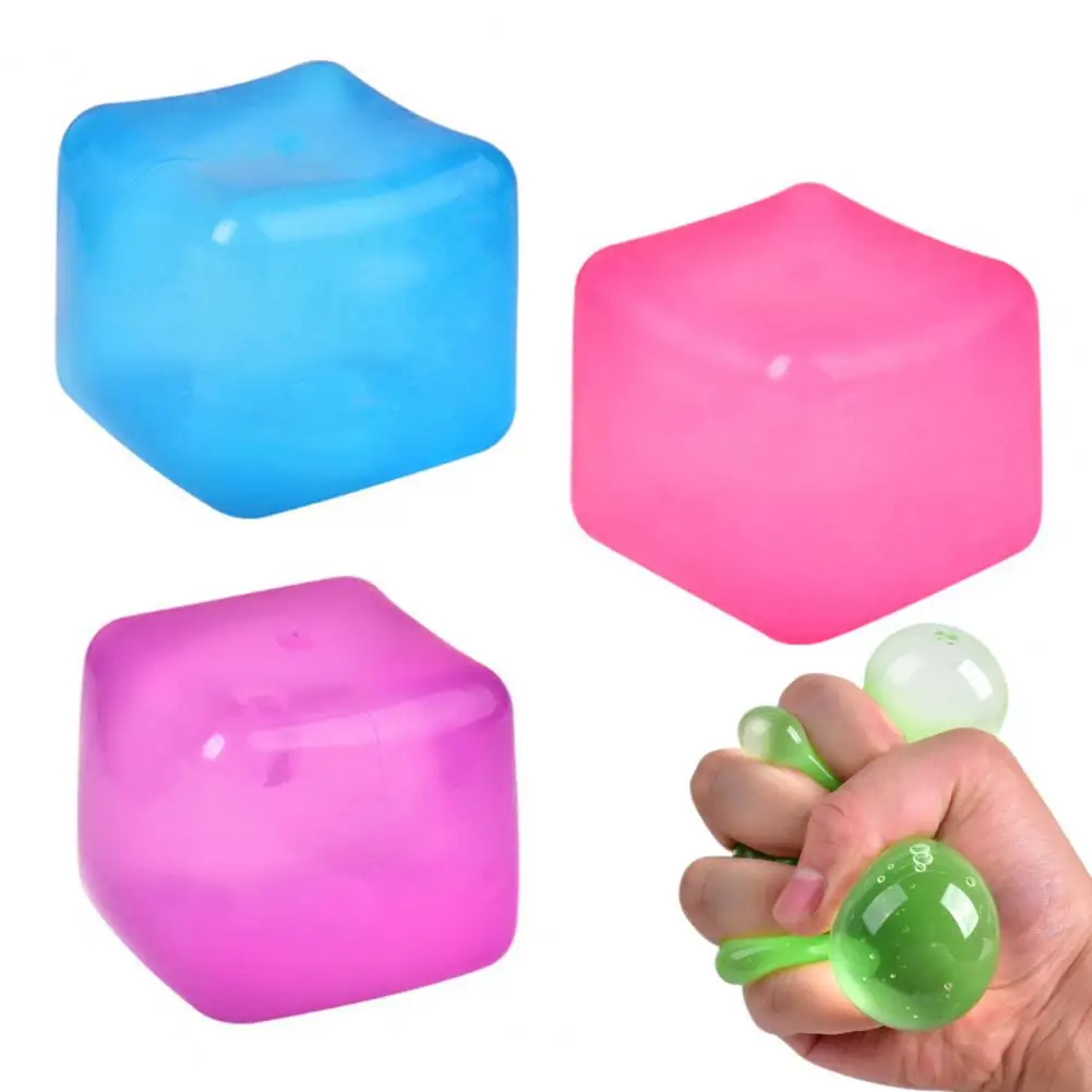 

Stress Cube Toy Set for Kids Teens Adults Slow Rebound Tpr Gel Toy Scented Relief Toys Gift for Kids