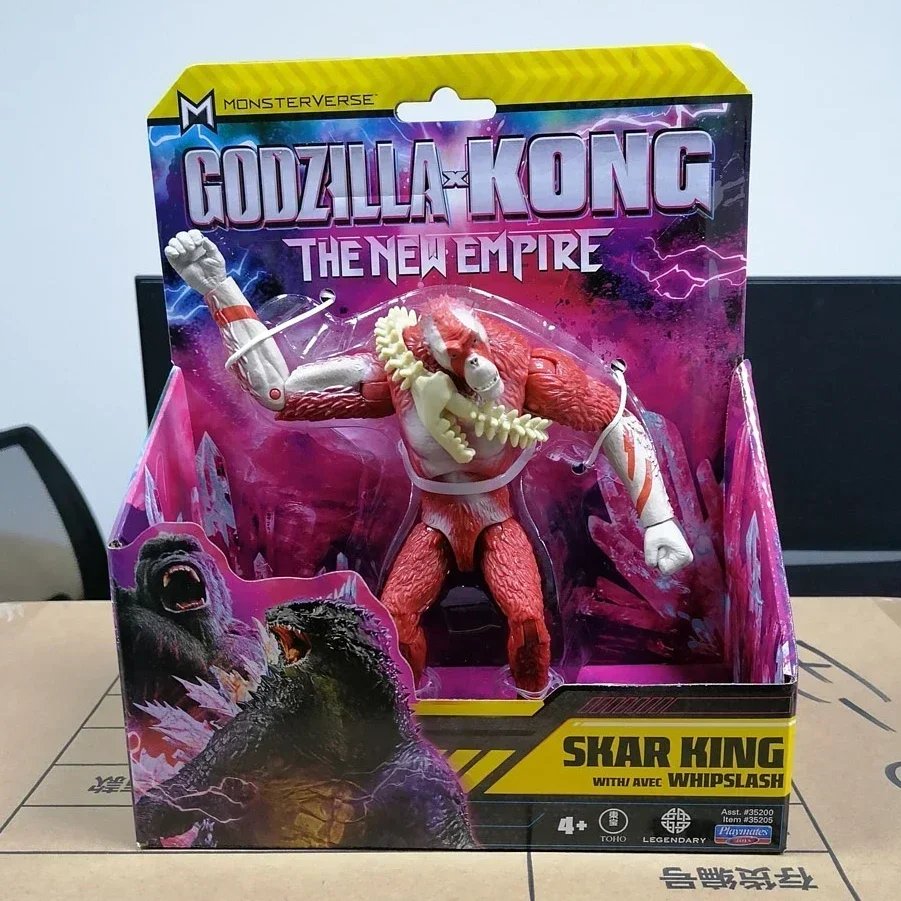 Godzilla Modell vs Kong neues Reich Skar König Shimo Titanus Doug Gelenke bewegliche Action figuren Sammler Kinder Geburtstags geschenk