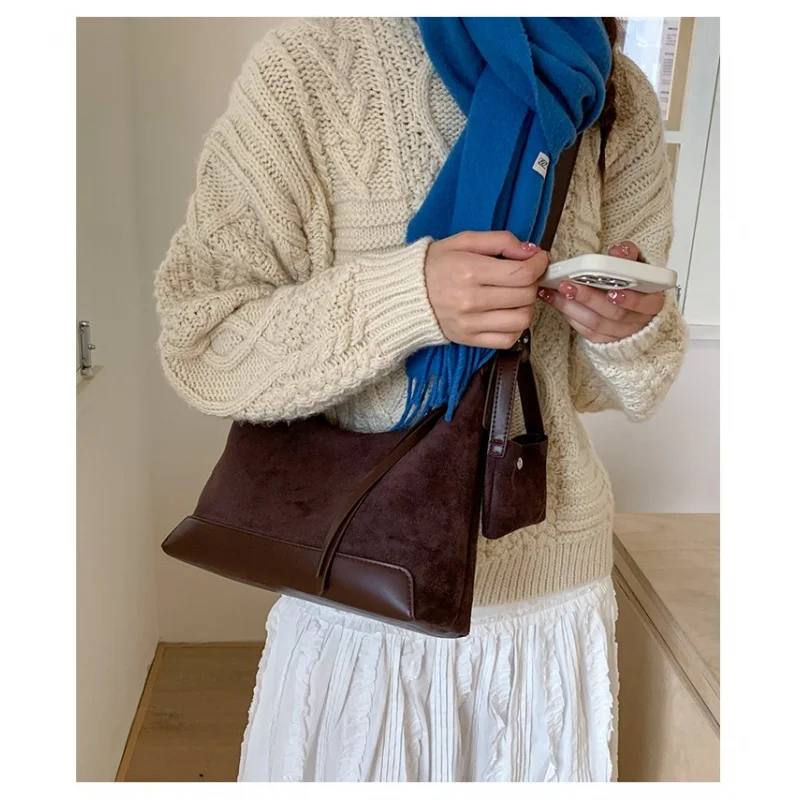 

Luxury Brand Style Women Handbag High End Leather Classic Elegant Vintage Casual Simple Trendy Ladies Tote Bag