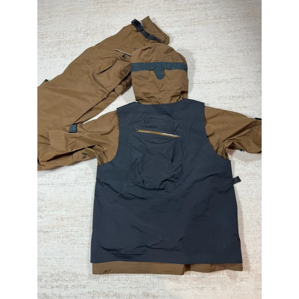 ชุดสโนว์บอร์ด 3 ชิ้น Burton รุ - Snowboard Jacket Gore Tex Waterproof บทวิจารณ์และราคา